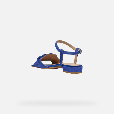 Flat sandals NEW ERAKLIA 15 WOMAN Blue - image number 3 | GEOX