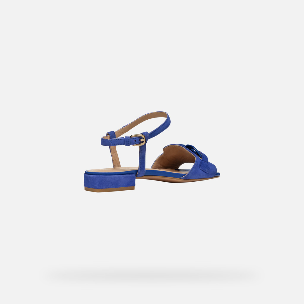 Flat sandals NEW ERAKLIA 15 WOMAN Blue - image number 4 | GEOX