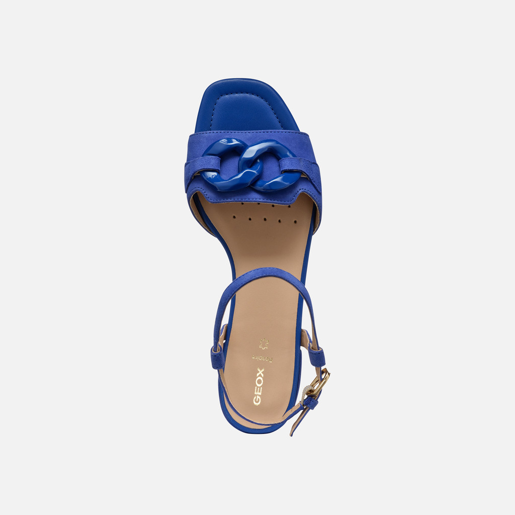Flat sandals NEW ERAKLIA 15 WOMAN Blue - image number 5 | GEOX