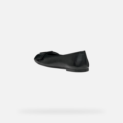Pointed toe ballet flats BALLYSTAR WOMAN Black - image number 3 | GEOX