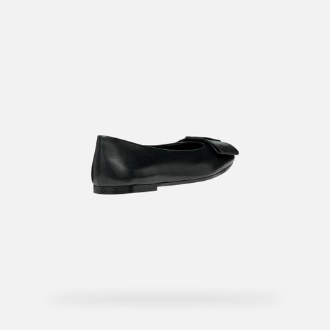 Pointed toe ballet flats BALLYSTAR WOMAN Black - image number 4 | GEOX