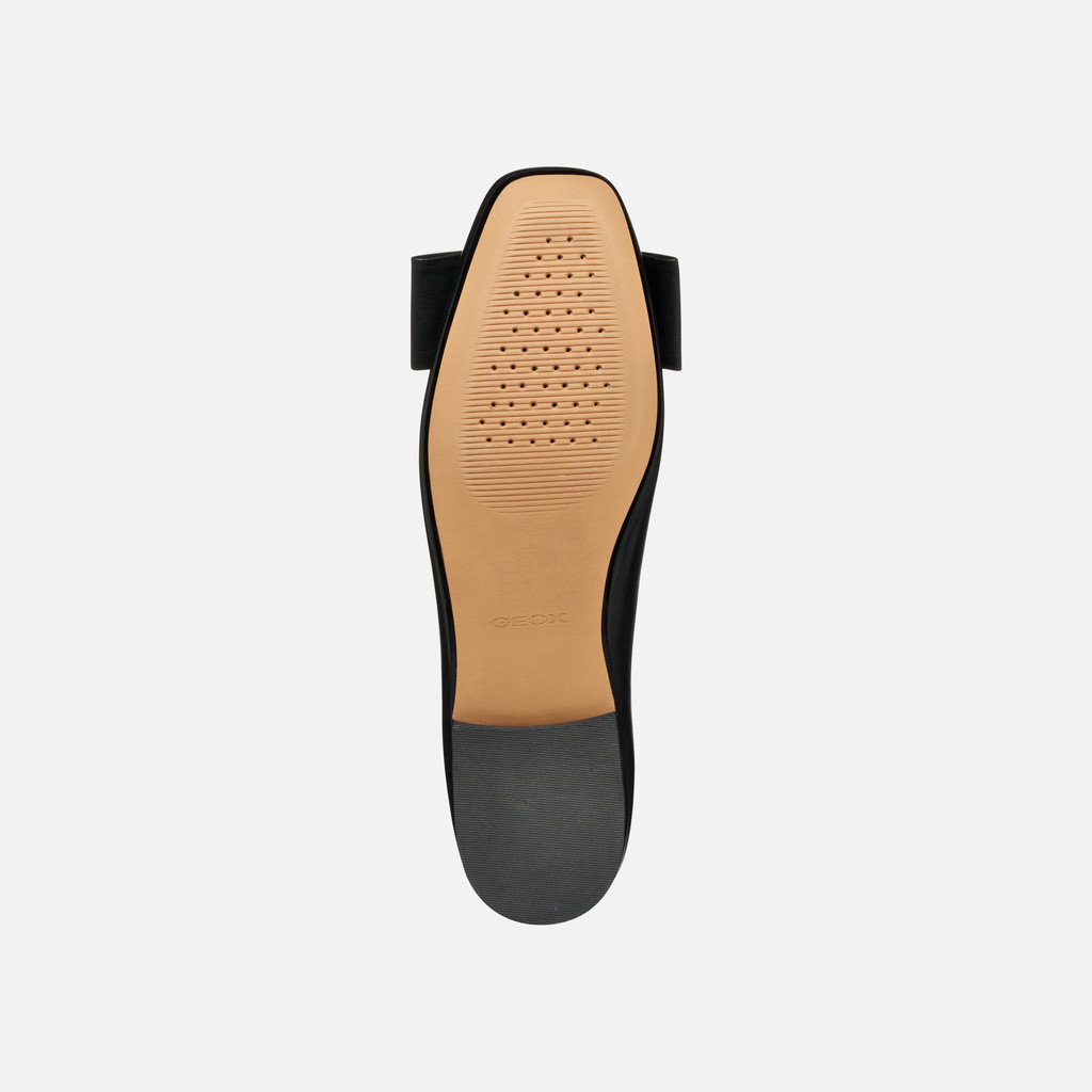 Pointed toe ballet flats BALLYSTAR WOMAN Black - image number 6 | GEOX