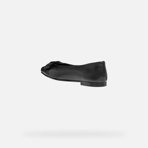 Pointed toe ballet flats MILLIANEE WOMAN Black - image number 3 | GEOX