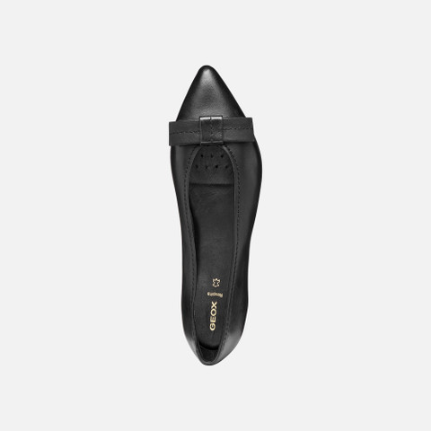 Pointed toe ballet flats MILLIANEE WOMAN Black - image number 5 | GEOX
