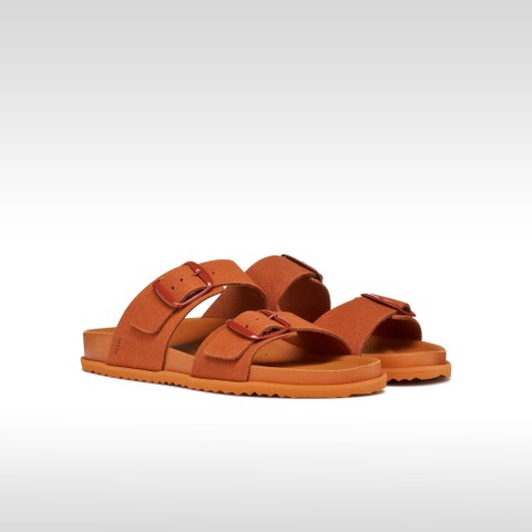 Ciabatte SANDYBETT DONNA Mattone - image number 2 | GEOX