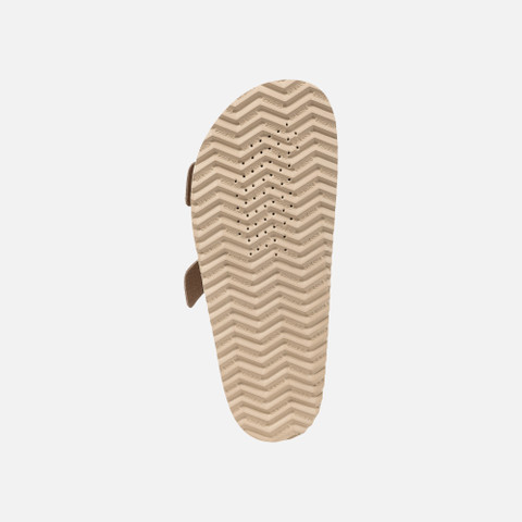 slides shoes SANDYBETT WOMAN Light Taupe - image number 6 | GEOX