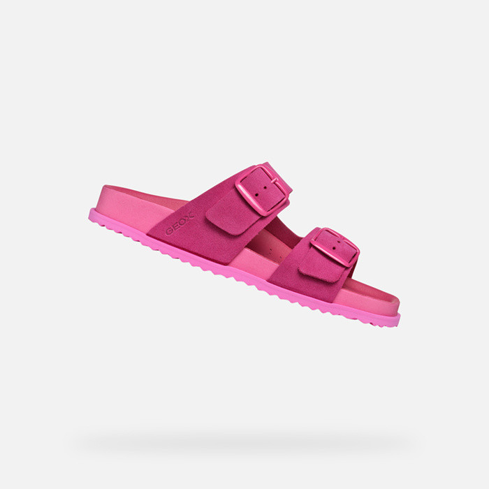 Slides shoes SANDYBETT WOMAN Fuchsia | GEOX