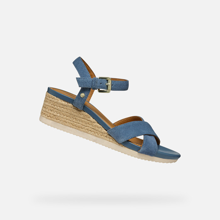 Wedge sandals ISCHIA CORDA WOMAN Avio | GEOX