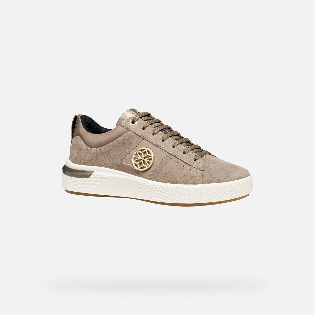 Low top sneakers DALYLA WOMAN Taupe - image number 2 | GEOX