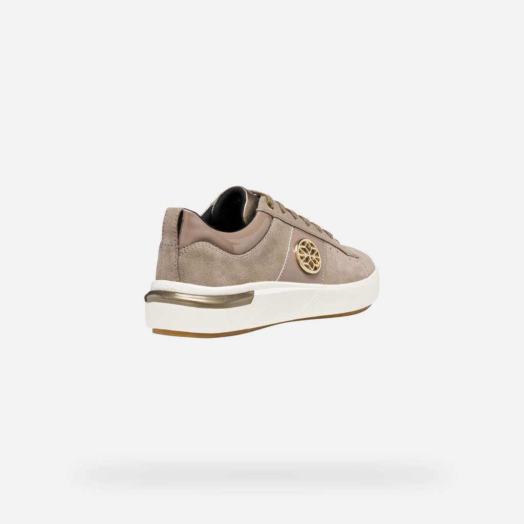 Low top sneakers DALYLA WOMAN Taupe - image number 4 | GEOX