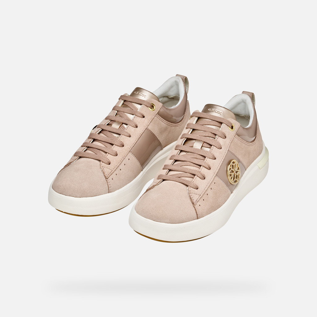 Low top sneakers DALYLA WOMAN Antique Rose/Powder - image number 8 | GEOX
