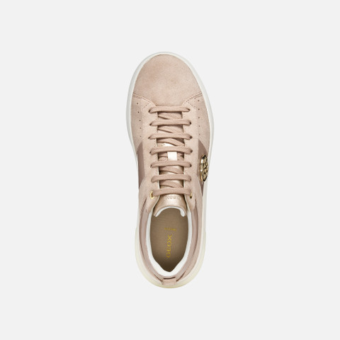 Low top sneakers DALYLA WOMAN Antique Rose/Powder - image number 6 | GEOX