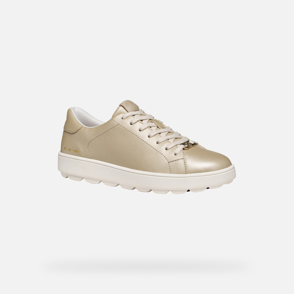 Low top sneakers SPHERICA ECUB-1 WOMAN Light Sand - image number 2 | GEOX