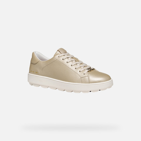 Low top sneakers SPHERICA ECUB-1 WOMAN Light Sand - image number 2 | GEOX