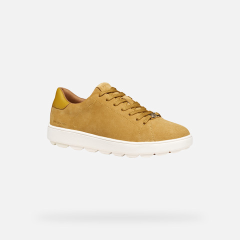 Low top sneakers SPHERICA ECUB-1 WOMAN Yellow - image number 2 | GEOX