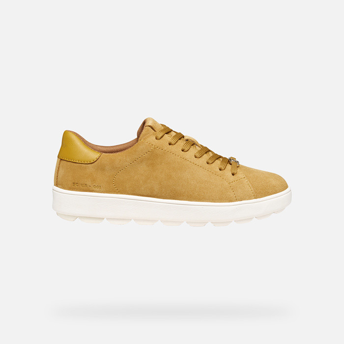 Low top sneakers SPHERICA ECUB-1 WOMAN Yellow | GEOX