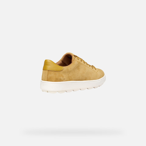 Low top sneakers SPHERICA ECUB-1 WOMAN Yellow - image number 4 | GEOX