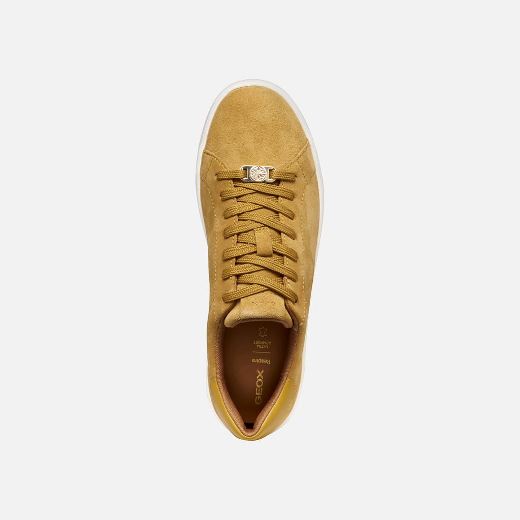Low top sneakers SPHERICA ECUB-1 WOMAN Yellow - image number 5 | GEOX