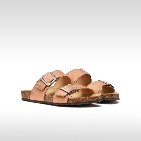 Mules BRIONIA R FEMME Vieux rose - image number 2 | GEOX