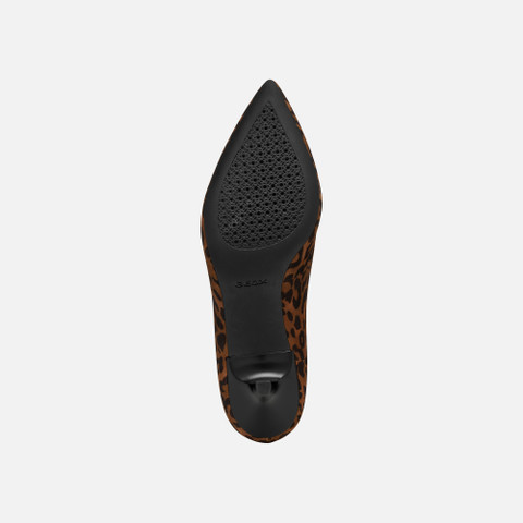Medium heel pumps KLEOPY WOMAN Cognac - image number 6 | GEOX