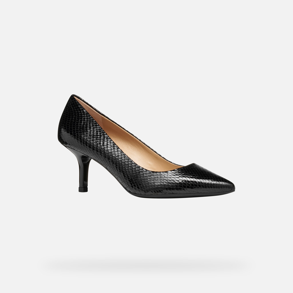 Medium heel pumps KLEOPY WOMAN Black - image number 2 | GEOX