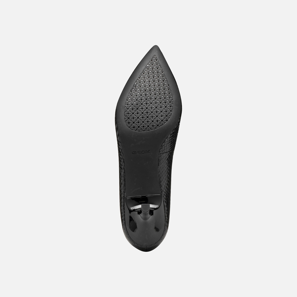Medium heel pumps KLEOPY WOMAN Black - image number 6 | GEOX
