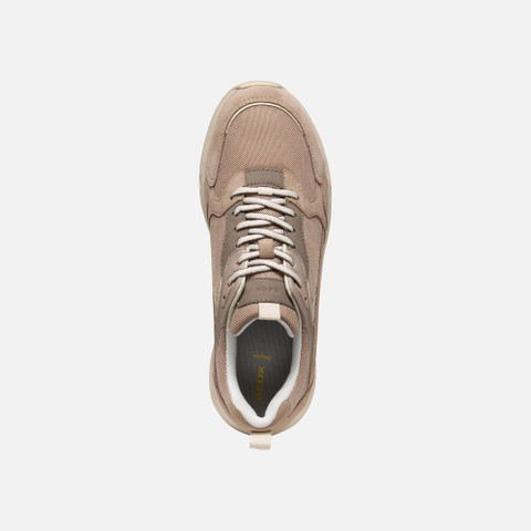Low top sneakers ZARVIA WOMAN Powder - image number 5 | GEOX