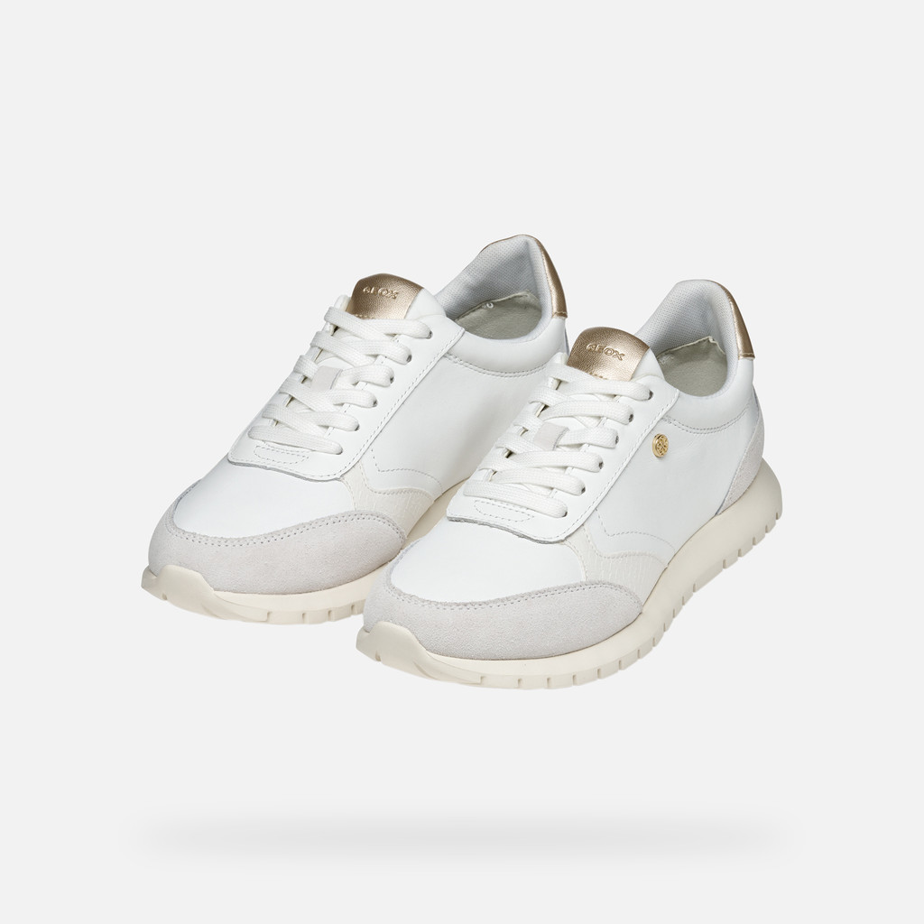 Low top sneakers SUKIE 2.0 WOMAN White/Off White - image number 8 | GEOX
