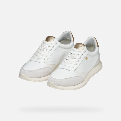 Low top sneakers SUKIE 2.0 WOMAN White/Off White - image number 8 | GEOX