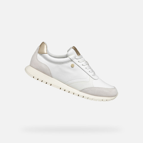 Low top sneakers SUKIE 2.0 WOMAN White/Off White - image number 0 | GEOX