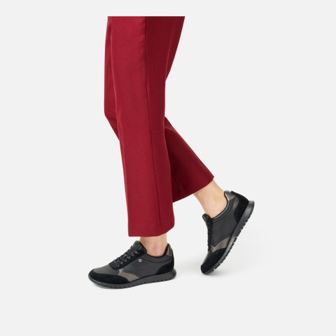 Low top sneakers SUKIE 2.0 WOMAN Black - image number 1 | GEOX