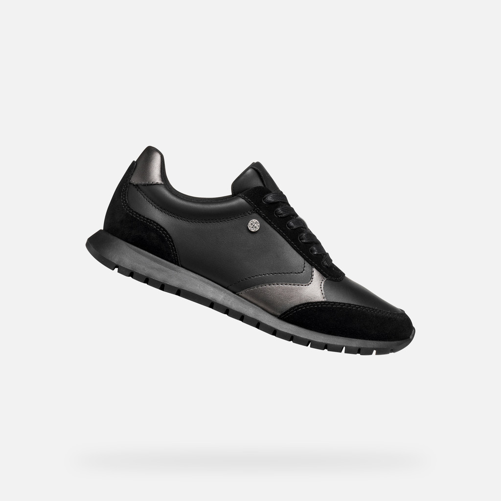 Low top sneakers SUKIE 2.0 WOMAN Black - image number 0 | GEOX