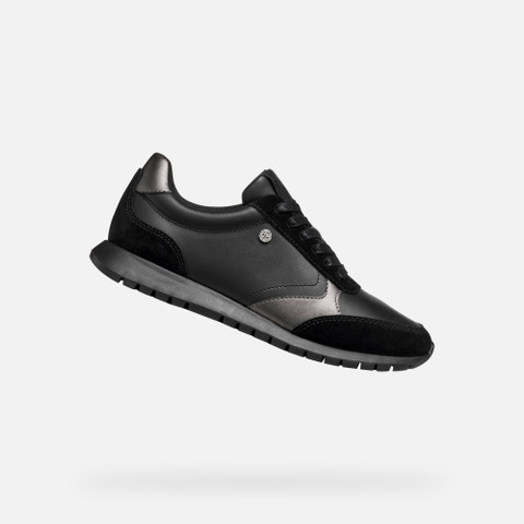 Low top sneakers SUKIE 2.0 WOMAN Black - image number 0 | GEOX