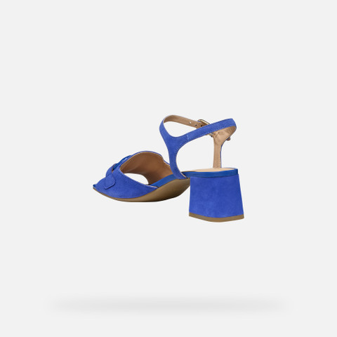 medium-heeled sandals NEW ERAKLIA 50 T WOMAN Blue - image number 4 | GEOX