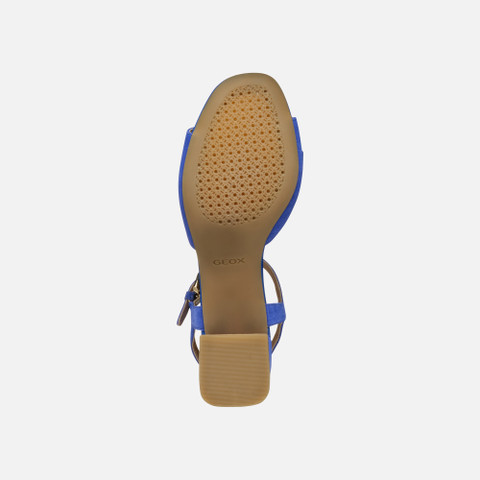 medium-heeled sandals NEW ERAKLIA 50 T WOMAN Blue - image number 7 | GEOX