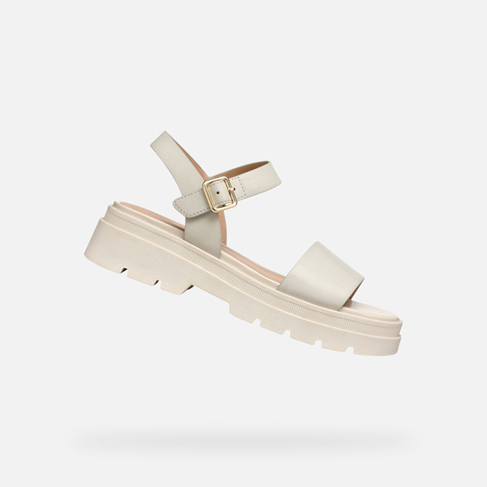 Platform sandals ADACTER S WOMAN Light Sand | GEOX