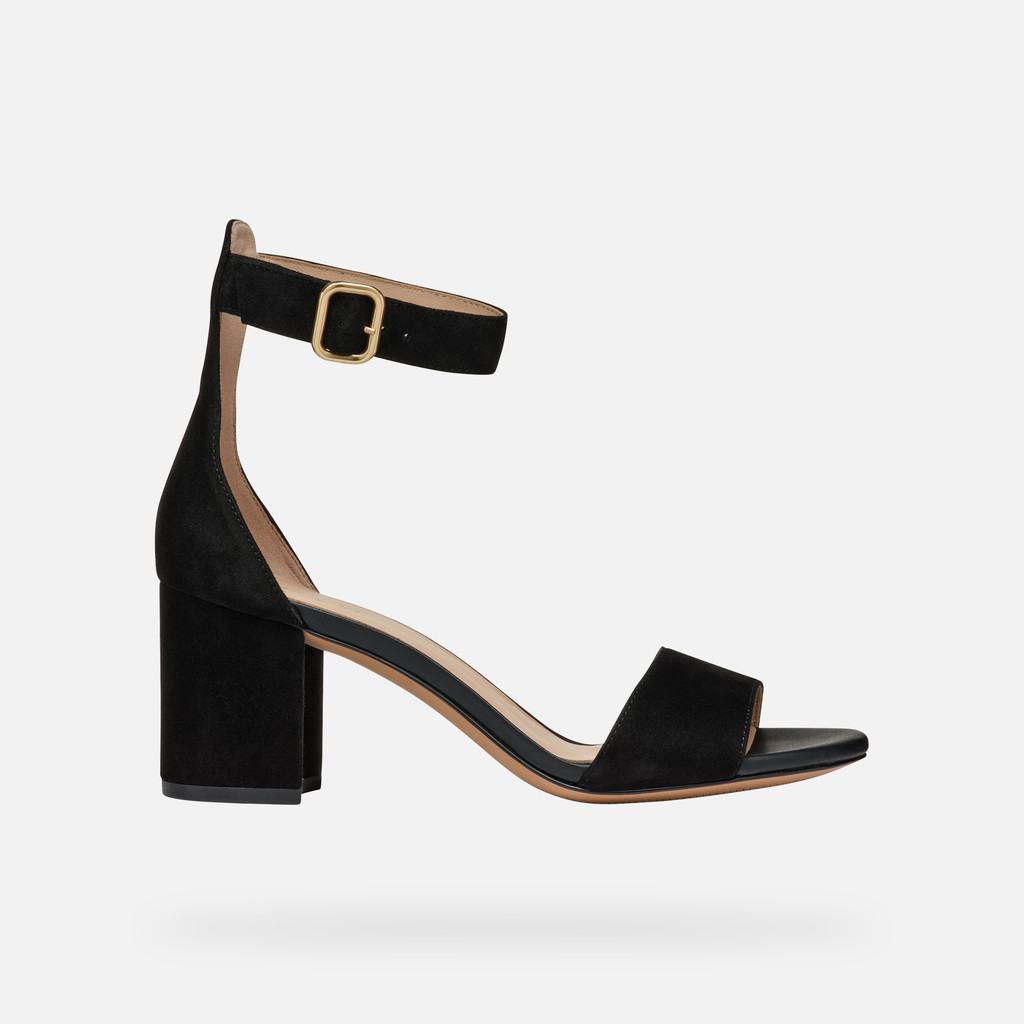 High heel sandals VIRNILISA 65 S WOMAN Black - image number 2 | GEOX