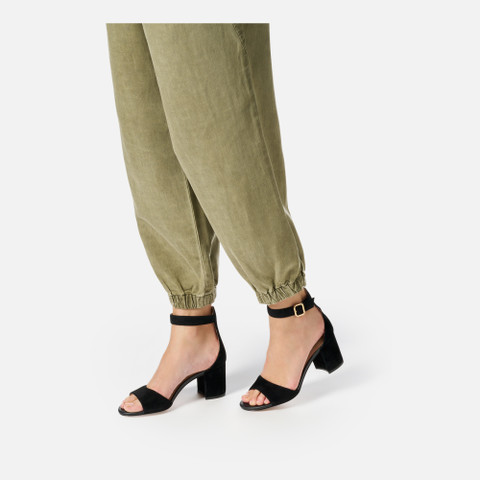 High heel sandals VIRNILISA 65 S WOMAN Black - image number 1 | GEOX