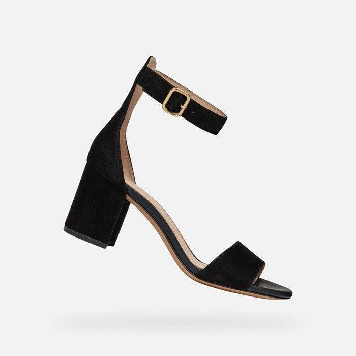 High heel sandals VIRNILISA 65 S WOMAN Black | GEOX