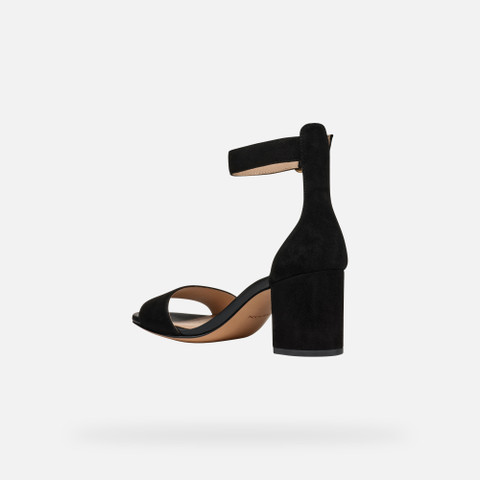 High heel sandals VIRNILISA 65 S WOMAN Black - image number 4 | GEOX