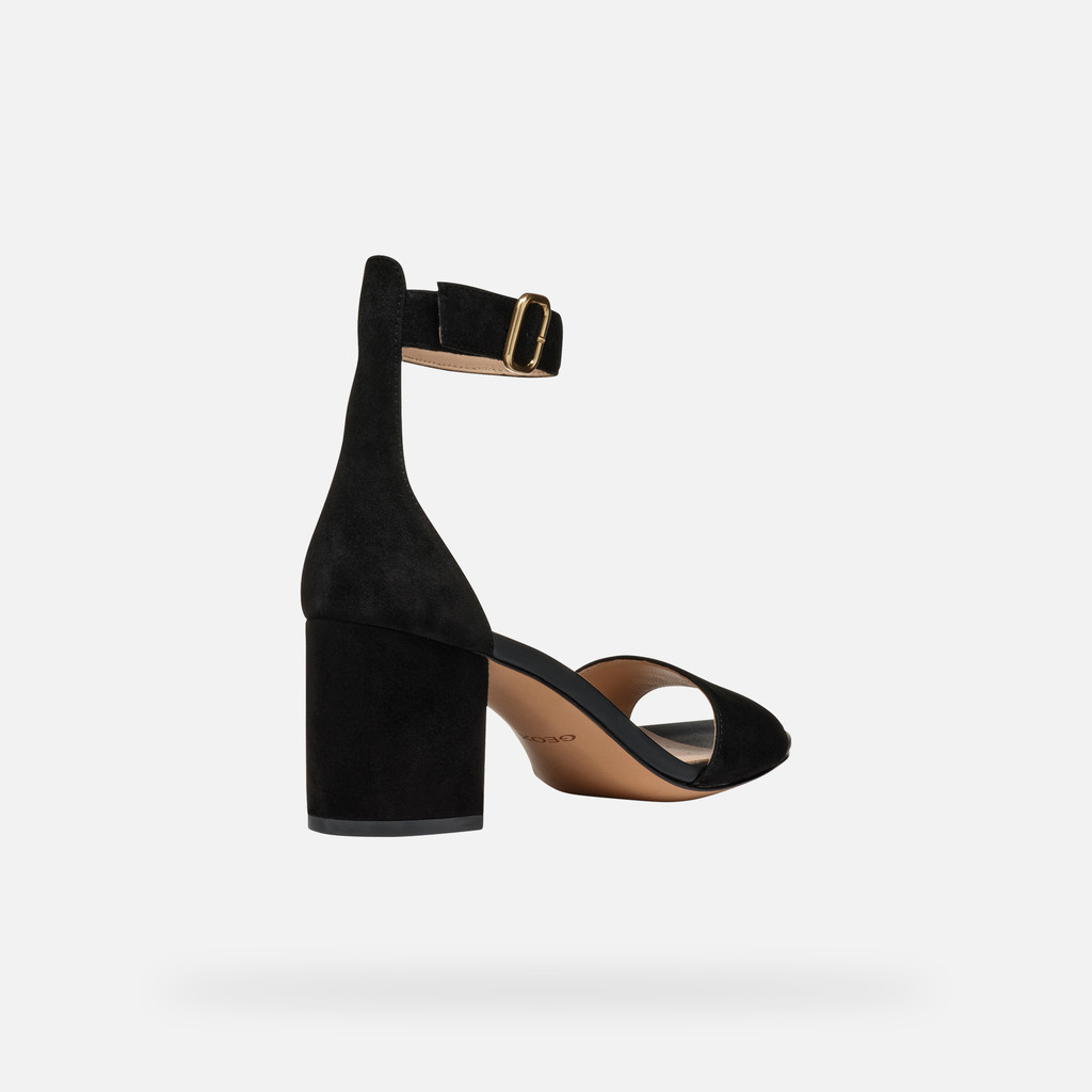 High heel sandals VIRNILISA 65 S WOMAN Black - image number 5 | GEOX