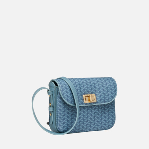 cross-body bag KLEOPY BAG WOMAN Avio/Light sky - image number 1 | GEOX
