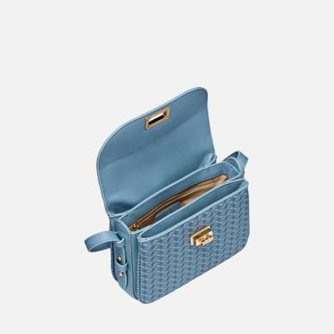 cross-body bag KLEOPY BAG WOMAN Avio/Light sky - image number 3 | GEOX