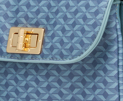 cross-body bag KLEOPY BAG WOMAN Avio/Light sky - image number 4 | GEOX