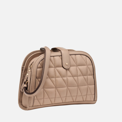 Cross-body bag VIENNIX BAG WOMAN Light Taupe - image number 1 | GEOX