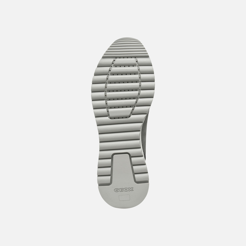 Low top sneakers DESYA WOMAN Dark Gray/Gun - image number 6 | GEOX