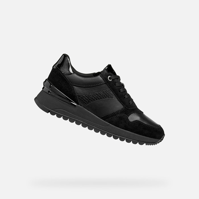 Low top sneakers DESYA WOMAN Black | GEOX
