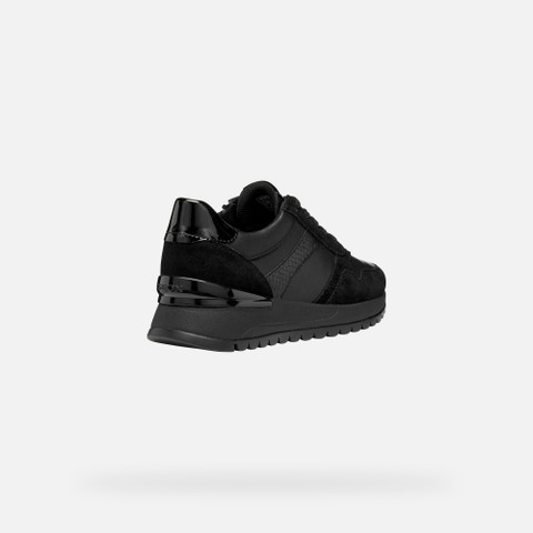 Low top sneakers DESYA WOMAN Black - image number 4 | GEOX