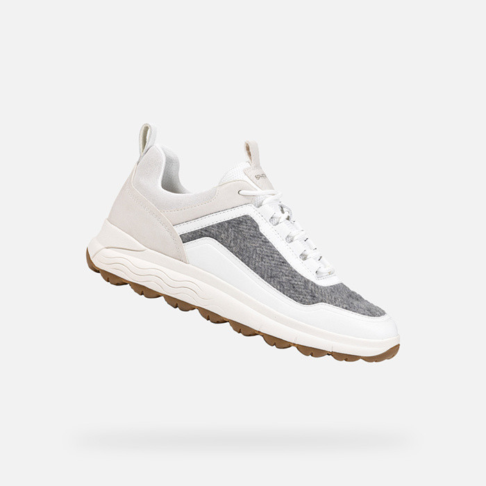 Zapatillas impermeables SPHERICA 4X4 MUJER Gris/Blanco | GEOX