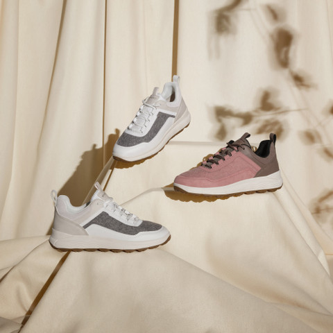 Waterproof trainers SPHERICA 4X4 WOMAN Rose Smoke - image number 7 | GEOX